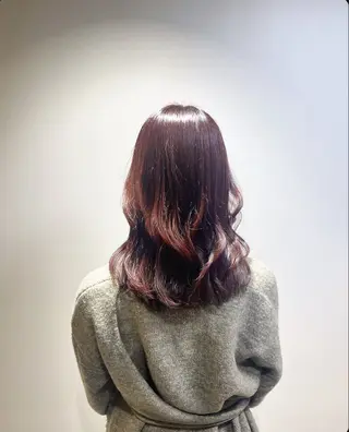 ミディアム カラー 髪質改善/艶髪 /SARA💕のヘアスタイル