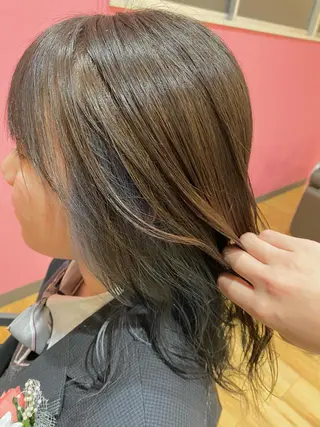 ロング カラー ヘアアレンジ Design Color🐰アユミのヘアスタイル