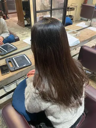 ロング 中村 彩乃のヘアスタイル