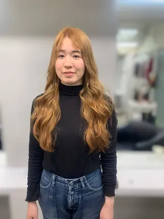 ロング カラー ヘアアレンジ 個性爆弾💣 ダブルカラー/ゆかのヘアスタイル