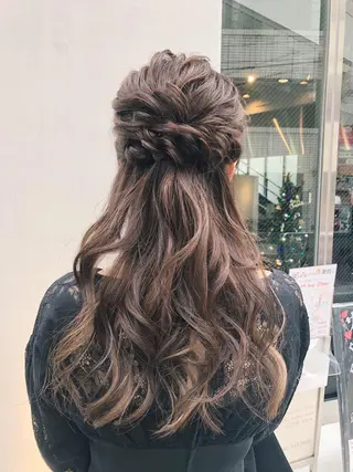 セミロング SALOWIN並木所属・韓国ヘア🇰🇷 有田裕也のヘアスタイル