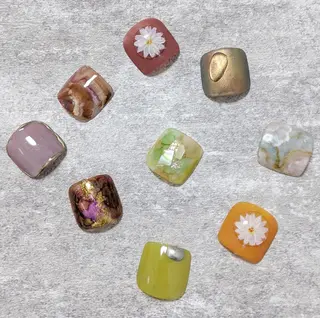 ネイル 車田 麻悠香のネイルデザイン