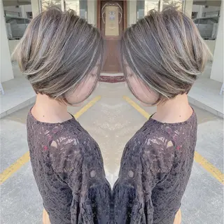 ショート カラー grand juteのヘアスタイル