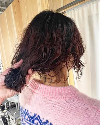 ミディアム パーマ メンズ 吉田一輝 外国人パーマのヘアスタイル