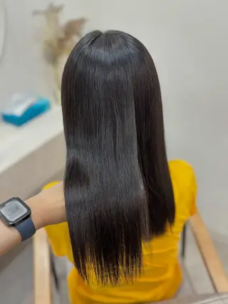 ロング NANA🍊/熊谷 /縮毛矯正/髪質改善のヘアスタイル