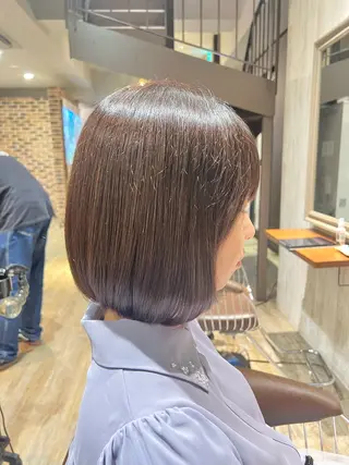 ミディアム リシャール聖蹟桜ヶ丘所属・SHUMA1月 限定メニュー有りのヘアスタイル