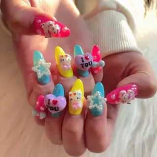 ネイル MignonReve所属・MignonReve 🎀Sayaのネイルデザイン