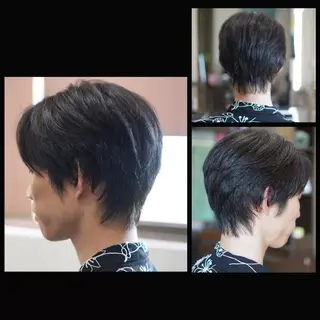 ショート メンズ 中島 剛のヘアスタイル