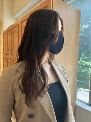 ロング siki所属・SIKI yuuna レイヤーカット🪽のヘアスタイル