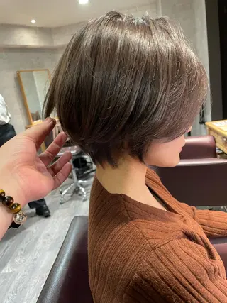 ショート カラー レイヤー/ウルフ ハイトーンhiroのヘアスタイル