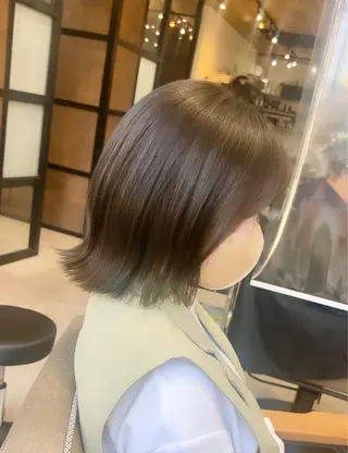 ショート カラー 名古屋/髪質改善/ 透明感SHIZUKAのヘアスタイル