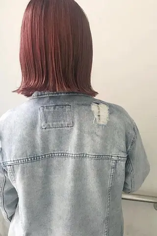 ミディアム カラー 下北沢 soiのヘアスタイル