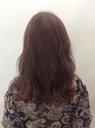 ロング 韓国風/オシャレ /縮毛矯正/滝口琴未のヘアスタイル