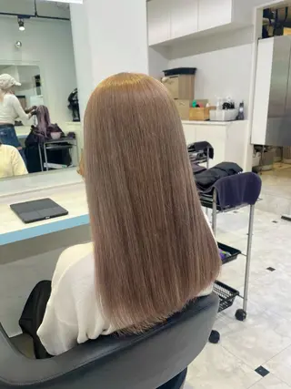 ロング カラー ブリーチカラー 🩵MIZUKIのヘアスタイル