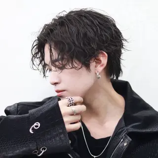 ショート カラー パーマ メンズ 🔥メンズ🔥かっこ いいが正義!代表柿崎のヘアスタイル