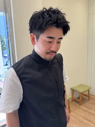 メンズ メンズカット/ ブリーチ/かほのヘアスタイル