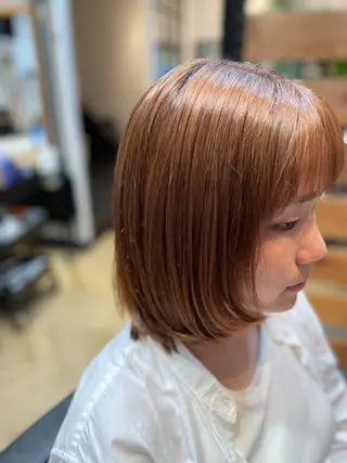 ミディアム 望恵🌸 韓国🇰🇷スタイルのヘアスタイル