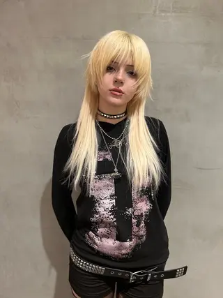 ロング カラー タナカ カナ🫧のヘアスタイル