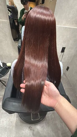 ロング 森本峻介 ボブ/透明感カラーのヘアスタイル