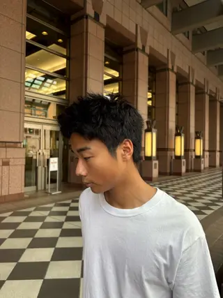 パーマ 山内 友里菜のヘアスタイル