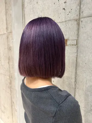 ミディアム カラー LA・BEAU 赤羽店所属・千葉 優奈のヘアスタイル