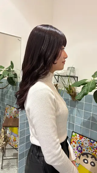 カラー 似合わせカラー/ 暖色カラー/セイナのヘアスタイル