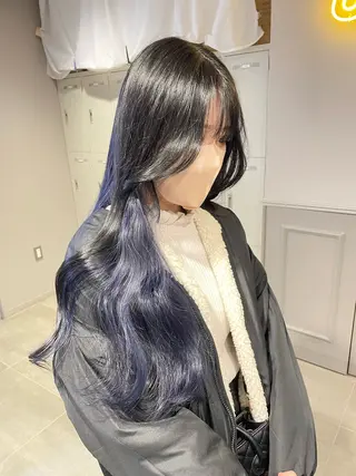 ロング 透明感カラー/ レイヤーカット/優大のヘアスタイル