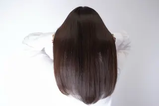 ロング カラー 馬場 菜乃夏のヘアスタイル