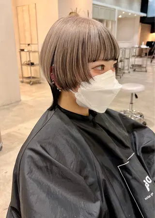 ショート カラー 【海外風カラー】 DEAN/YUYAのヘアスタイル