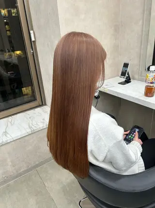 カラー 透明感ベージュ🤎 ナチュラルレイヤーのヘアスタイル