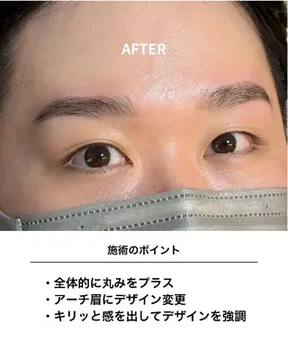 メンズ アイブロウ Felisa ゆうの眉毛・アイブロウイメージ