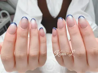 カラー ネイル 芦辺 香奈のネイルデザイン