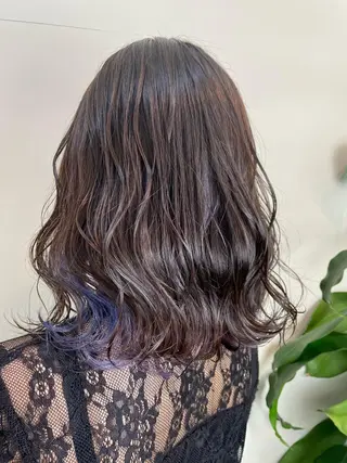 カラー 戸川 紗良のヘアスタイル