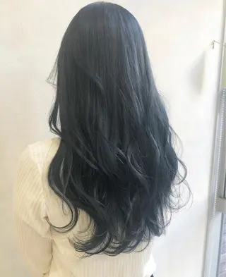 ロング カラー nakahara madokaのヘアスタイル
