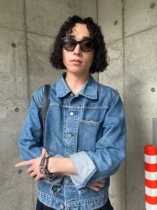 パーマ 吉岡 さゆりのヘアスタイル