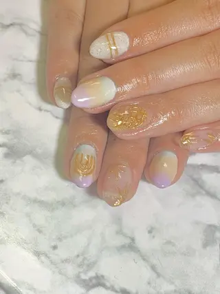 セミロング ネイル H NANAのネイルデザイン