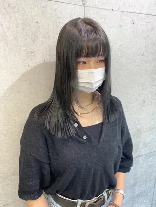 セミロング カラー kaho🧸 / 大人styleのヘアスタイル