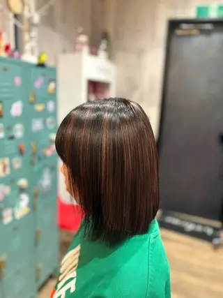 ミディアム 矢野 夢果のヘアスタイル