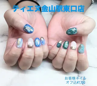 ネイル ティーエヌ 金山駅東口店のネイルデザイン