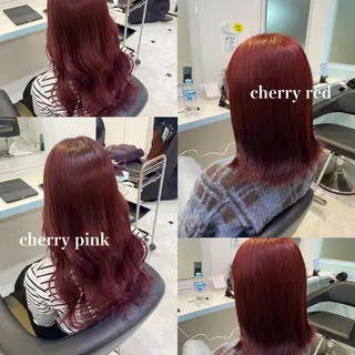 ロング カラー 🍒♡艶髪暖色カラー saaya♡🍒のヘアスタイル