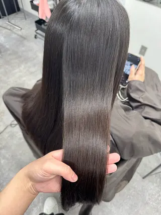 ミディアム Eir 神戸所属・髪質改善/縮毛矯正 長井 美佐子のヘアスタイル