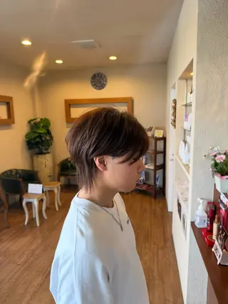 ショート メンズ マール公式 ジュニアスタイリストのヘアスタイル