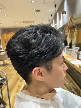 メンズ Fizelle あべのルシアス店所属・fizelle天王寺 井上椋介のヘアスタイル