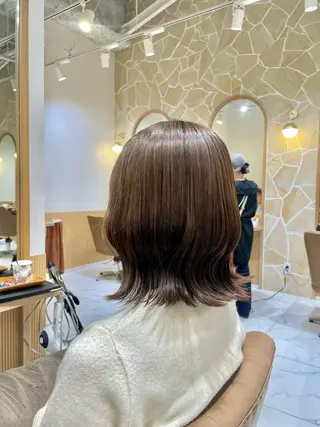 ミディアム 辻 雅也のヘアスタイル