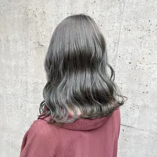 ミディアム カラー 🌷お洒落推しカラー moe🐰🌷のヘアスタイル