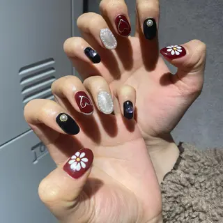 ロング カラー ヘアアレンジ ネイル XENA表参道 MIKUのヘアスタイル