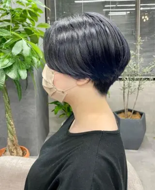 ショート カラー FRAME spa&hair room博多店【フレーム】所属・髪質改善｜顔周り｜博 多｜川上智也のヘアスタイル