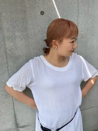ロング 似合わせカットカラー 👩MINAのヘアスタイル