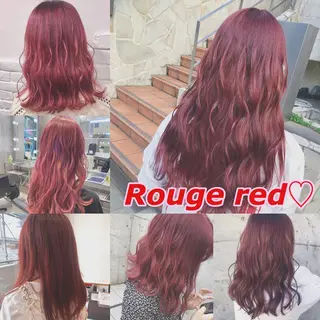 セミロング カラー ヘアアレンジ 💕ブリーチ/ヘアメ 🎀YUUKAのヘアスタイル