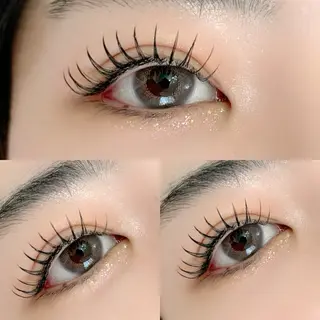 マツエク・マツパ 【那覇/束感まつ毛】 ｷｬﾒﾙのマツエク・マツパデザイン